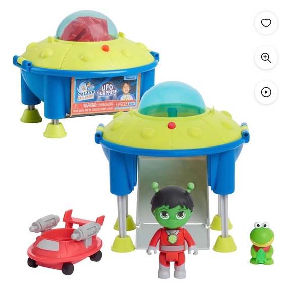 Ryans world galaxy explorers mini UFO surprise figure and vehicle set - Picture 3 of 3